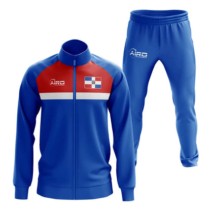 Dominican Republic Concept Football Tracksuit (Royal)_1