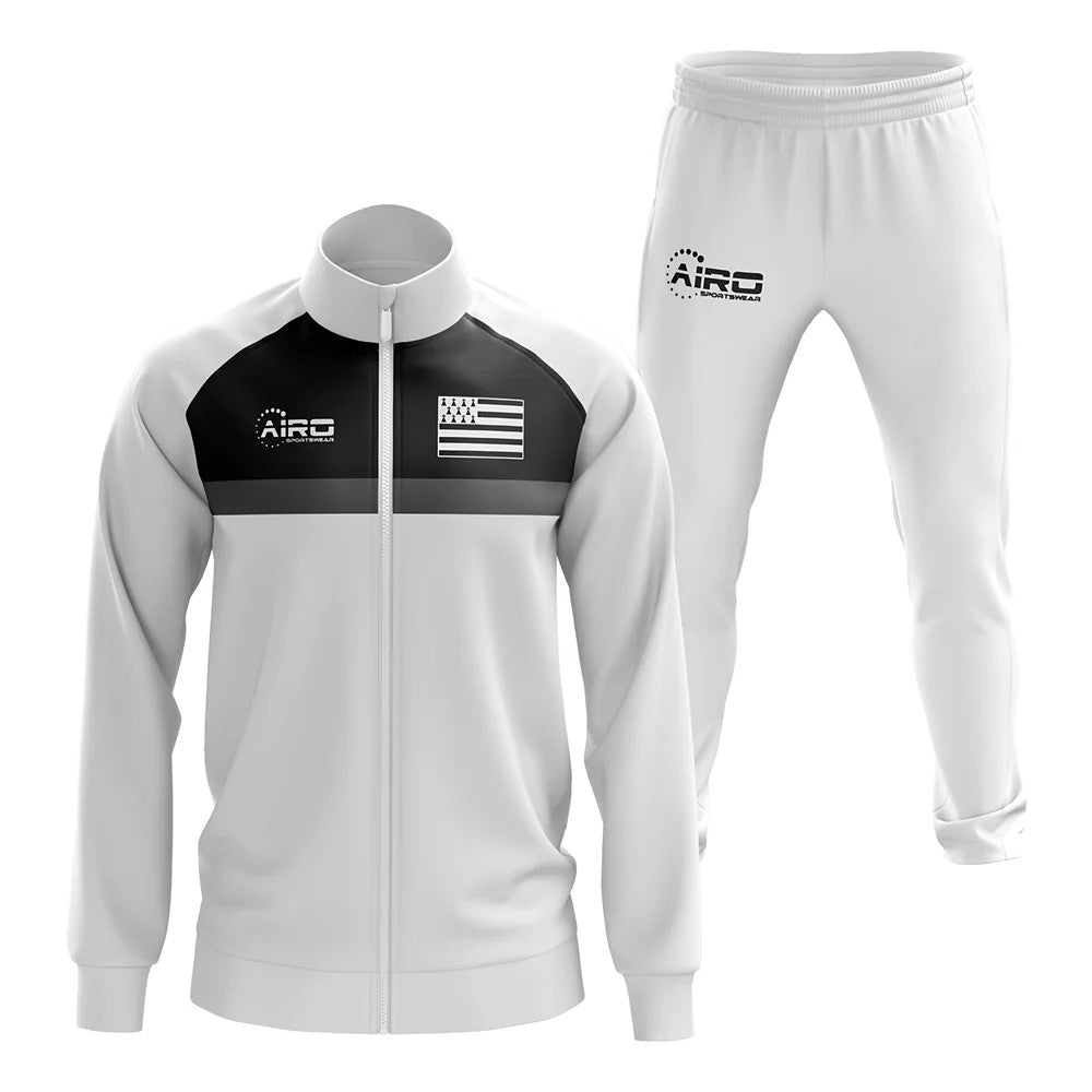 Brittany Concept Football Tracksuit (White)_1