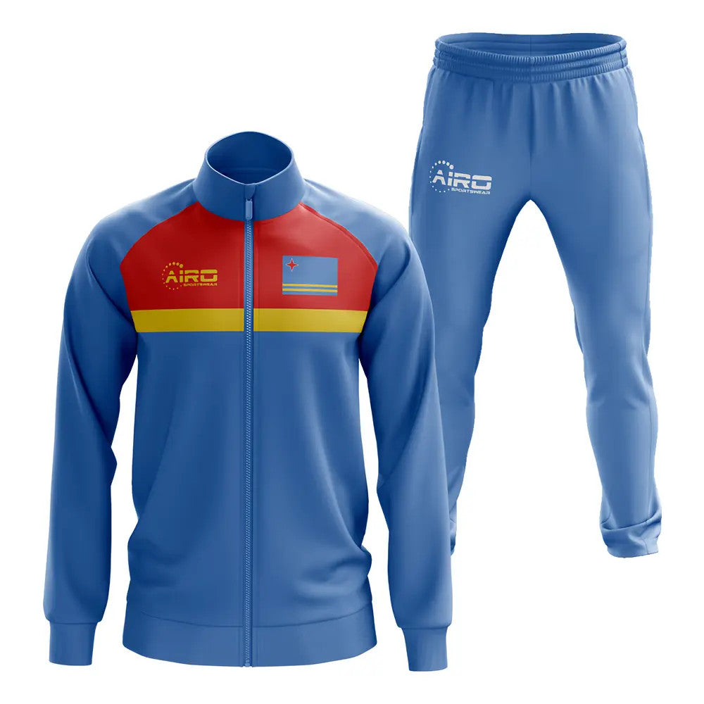 Aruba Concept Football Tracksuit (Sky)_1