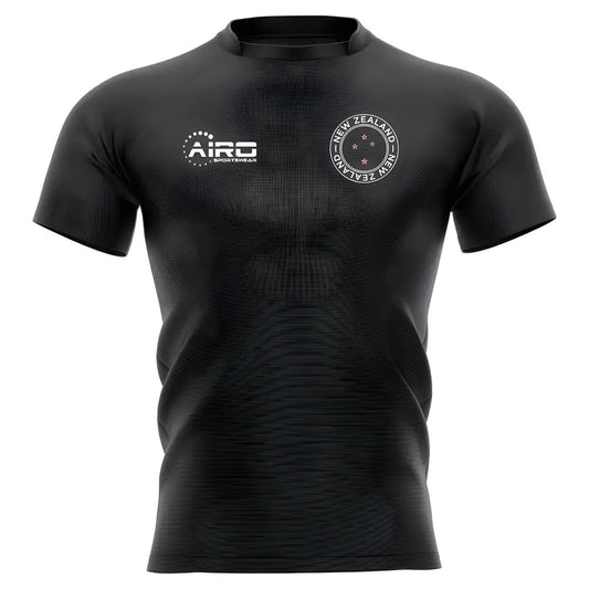 2025-2026 New Zealand All Blacks Home Concept Rugby Shirt - Kids_1
