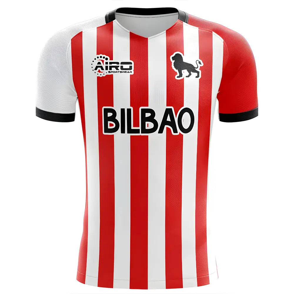 2025-2026 Athletic Bilbao Home Concept Football Shirt - Kids_1