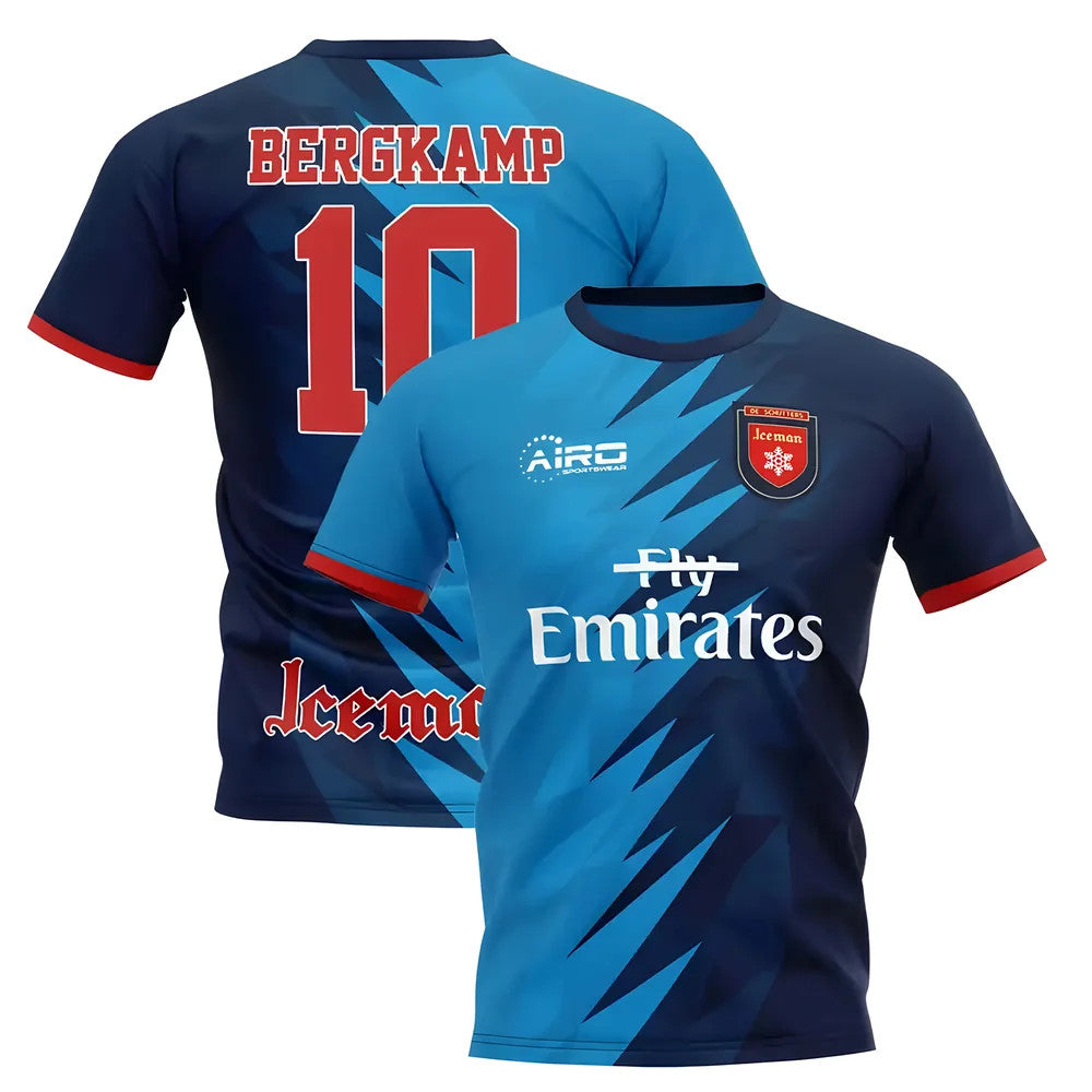 Dennis Bergkamp Away Concept Football Shirt - Kids (Long Sleeve)_0