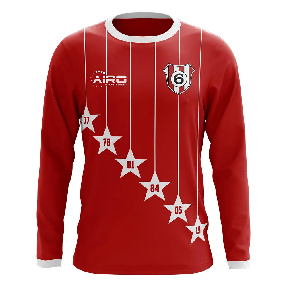 2025-2026 Liverpool 6 Time Champions Concept Football Shirt - Adult Long Sleeve_1