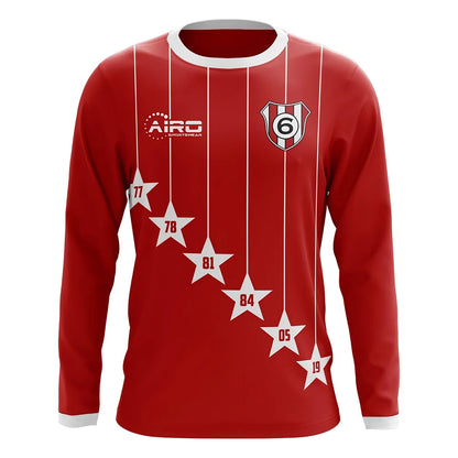 2025-2026 Liverpool 6 Time Champions Concept Football Shirt - Kids (Long Sleeve)_1
