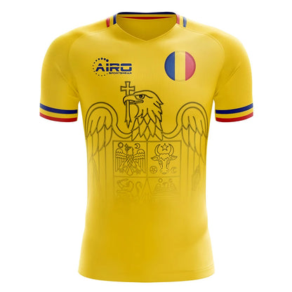 2025-2026 Romania Home Concept Football Shirt (Hagi 10)_2