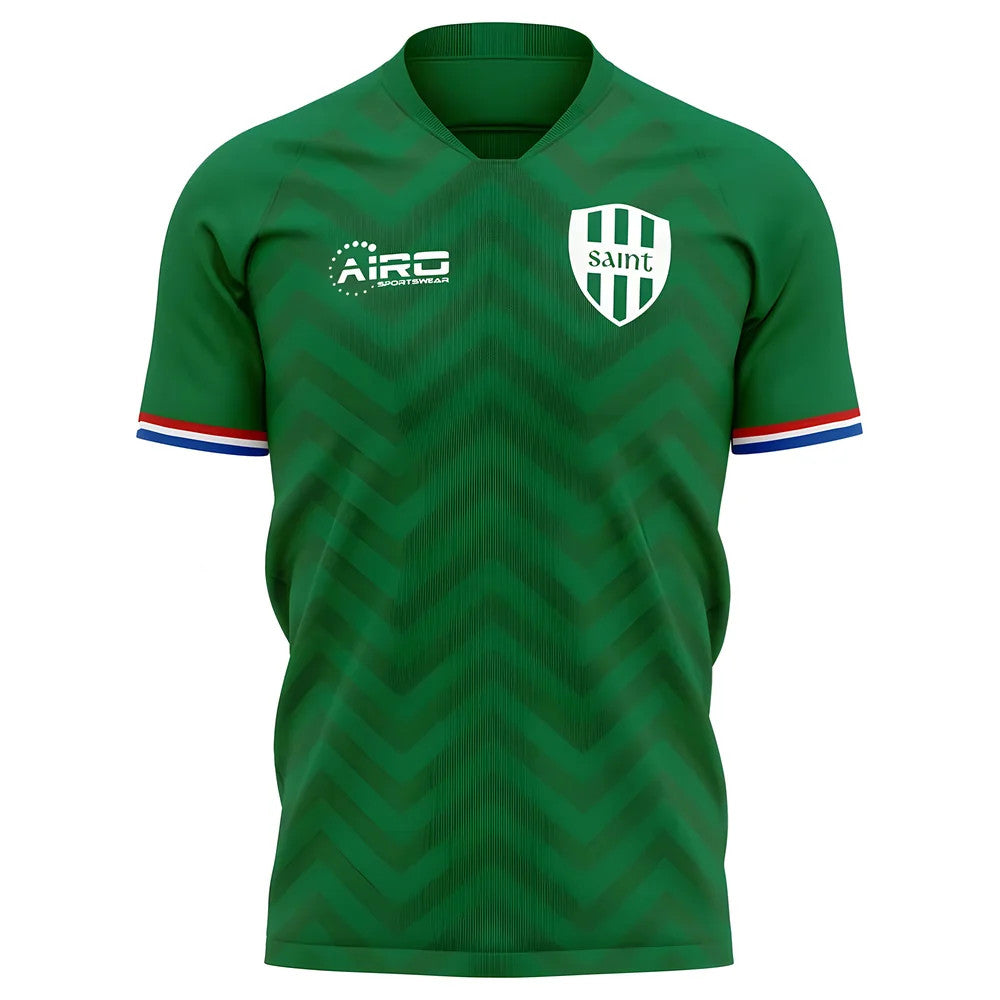 2025-2026 Saint Etienne Home Concept Football Shirt - Adult Long Sleeve_1