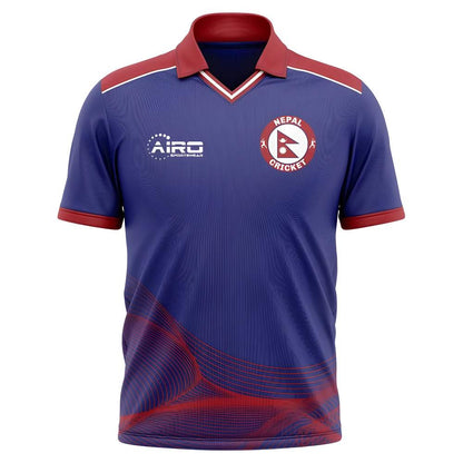 2025-2026 Nepal Cricket Concept Shirt - Womens_1