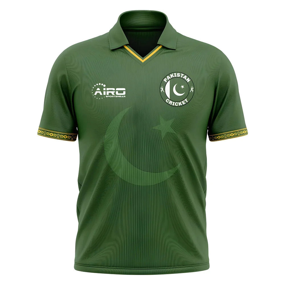 2025-2026 Pakistan Cricket Concept Shirt - Kids (Long Sleeve)_1