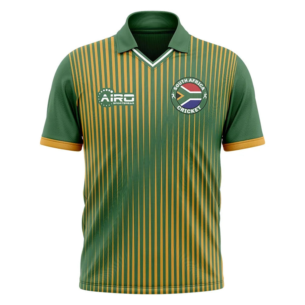 2025-2026 South Africa Cricket Concept Shirt - Adult Long Sleeve_1