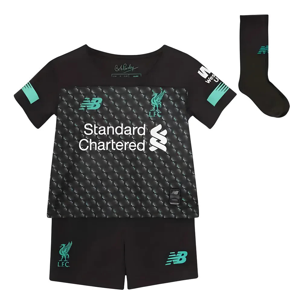 2019-2020 Liverpool Third Little Boys Mini Kit_1
