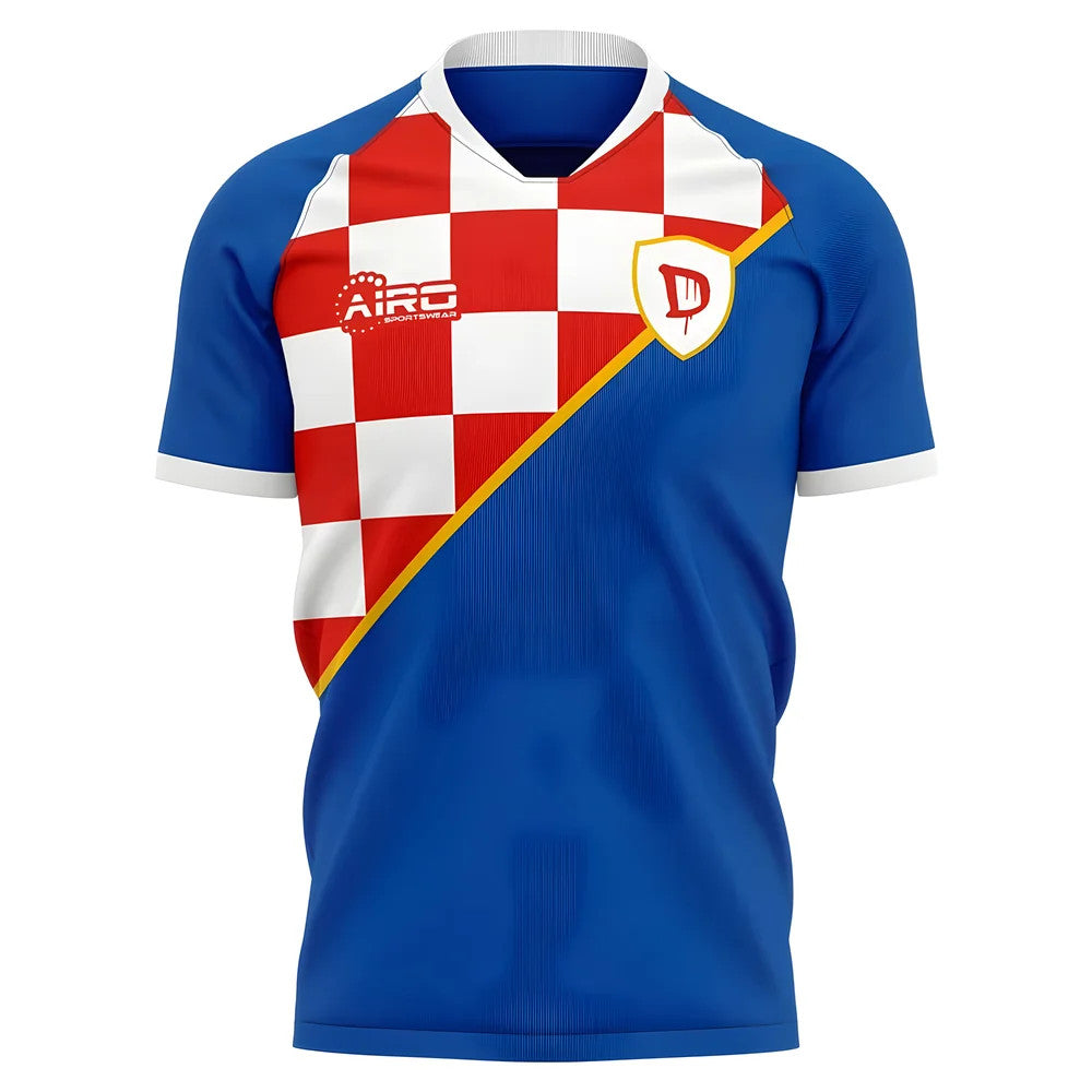 2025-2026 Dinamo Zagreb Home Concept Football Shirt - Kids_1