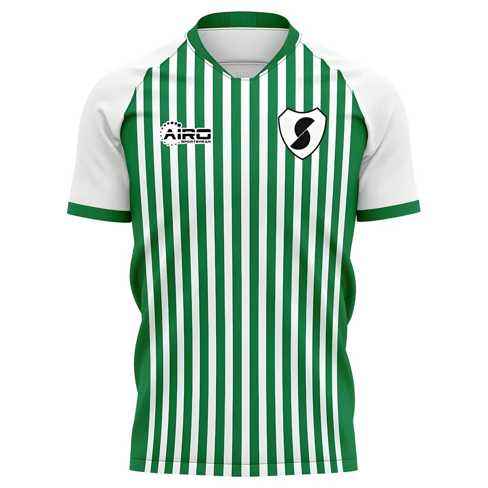 2025-2026 Racing Santander Home Concept Football Shirt - Adult Long Sleeve_1