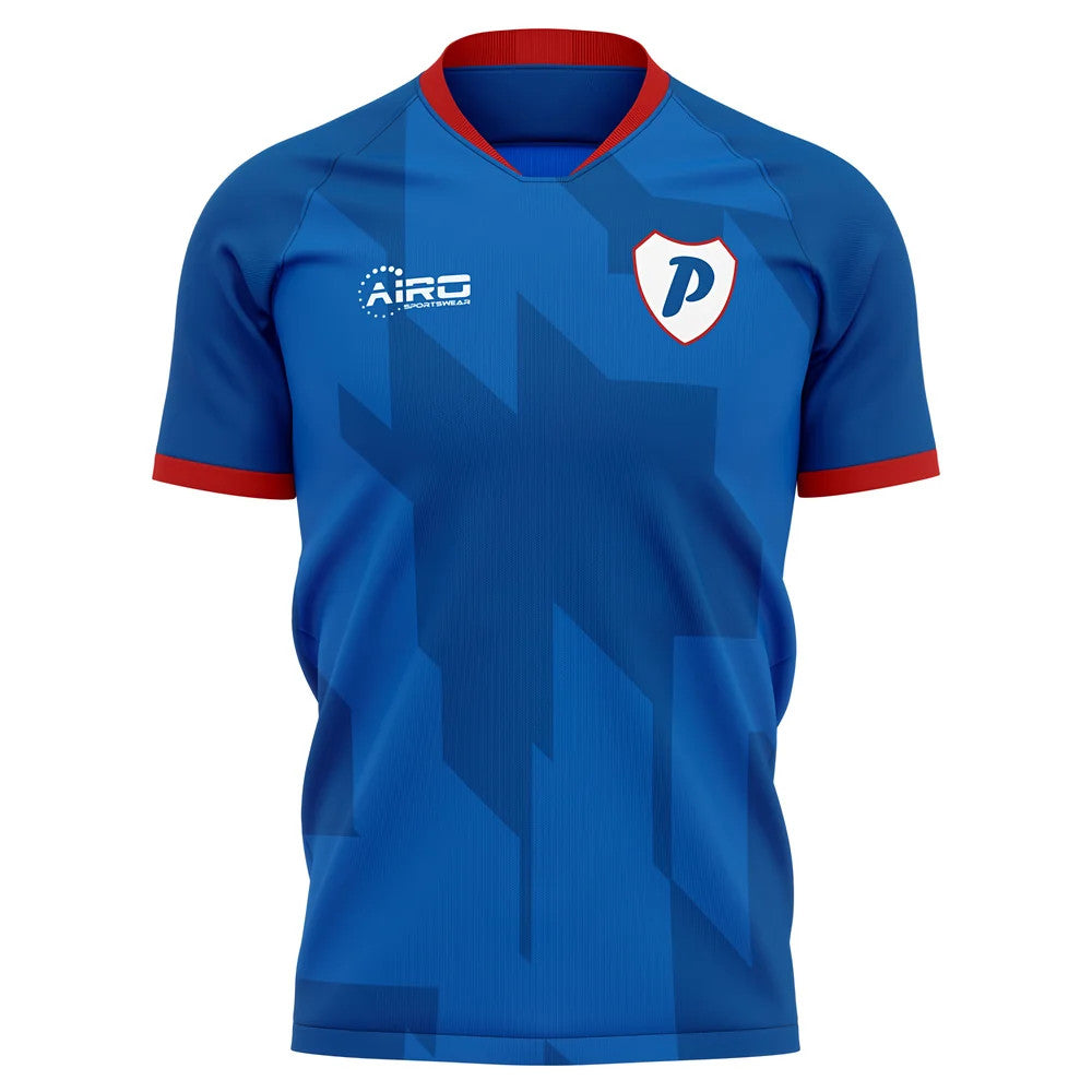 2025-2026 Portsmouth Home Concept Football Shirt (Johnson 5)_3