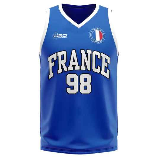 France Home Concept Basketball Shirt - Kids_0