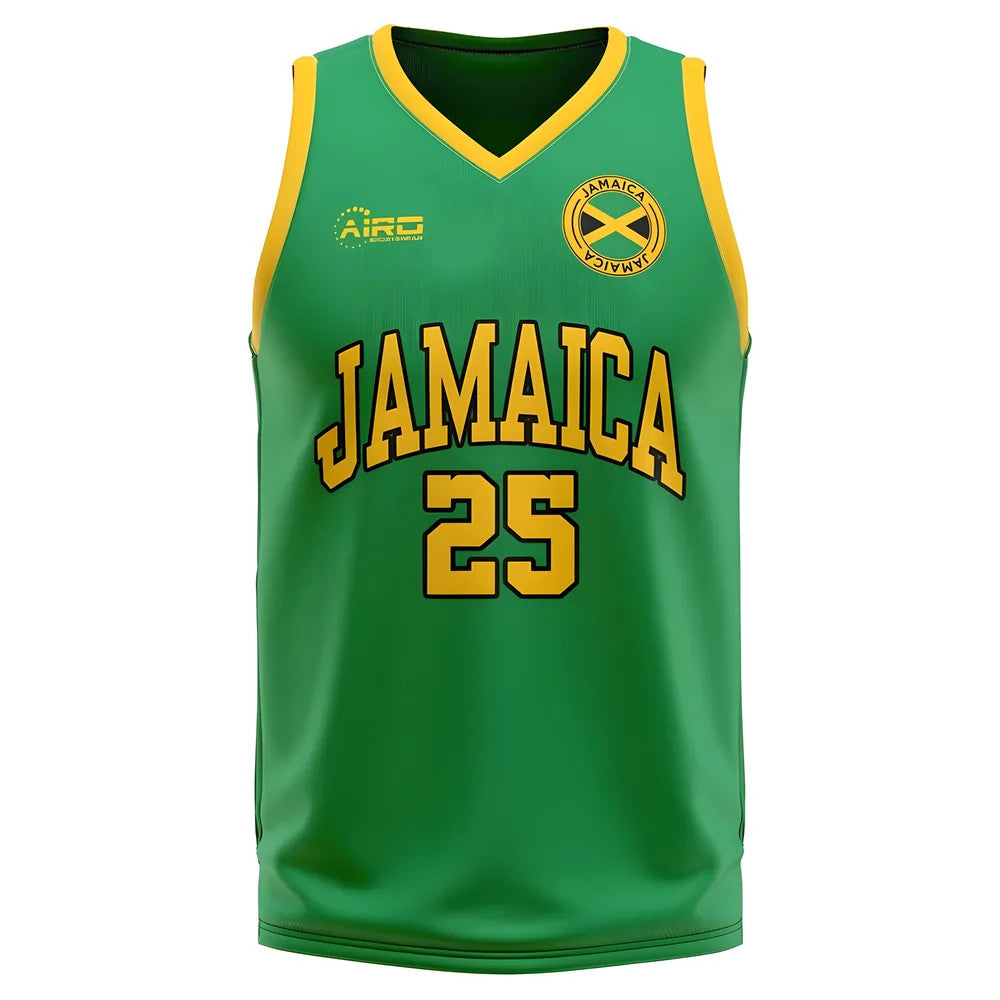 Jamaica Home Concept Basketball Shirt - Kids_0