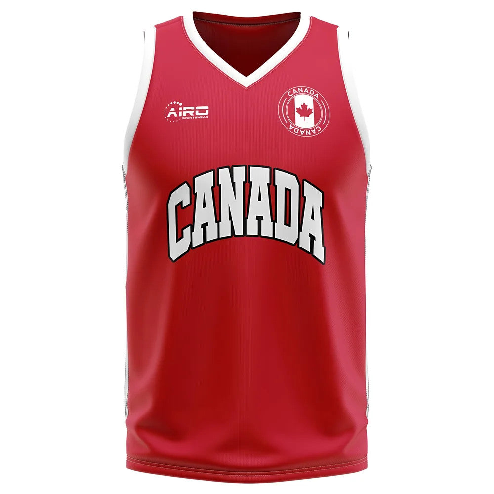 Canada Home Concept Basketball Shirt_1