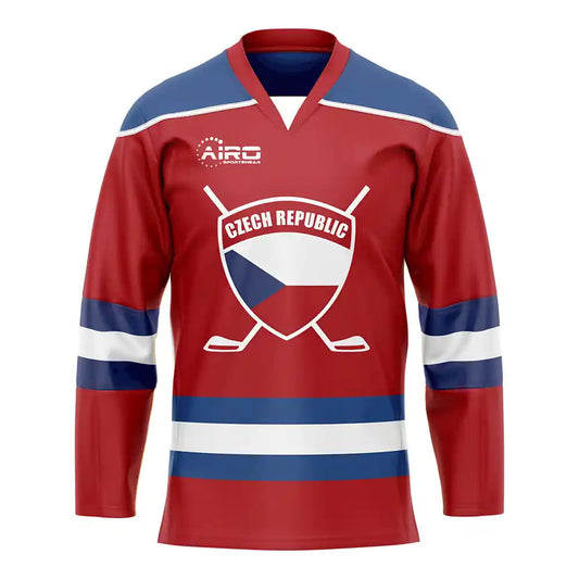 Czech Republic Home Ice Hockey Shirt_0