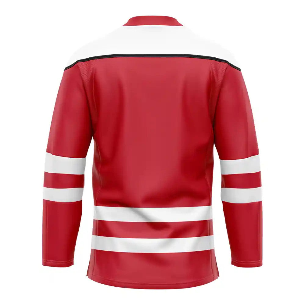 Denmark Home Ice Hockey Shirt_1