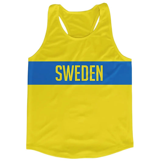Sweden Stripe Running Vest_0