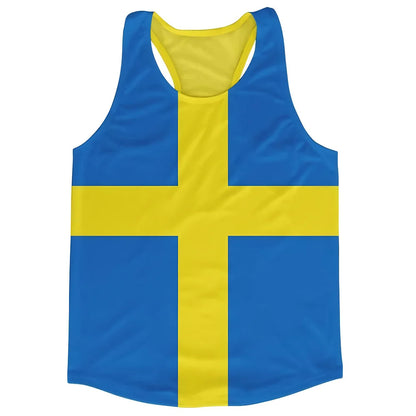 Sweden Flag Running Vest_1