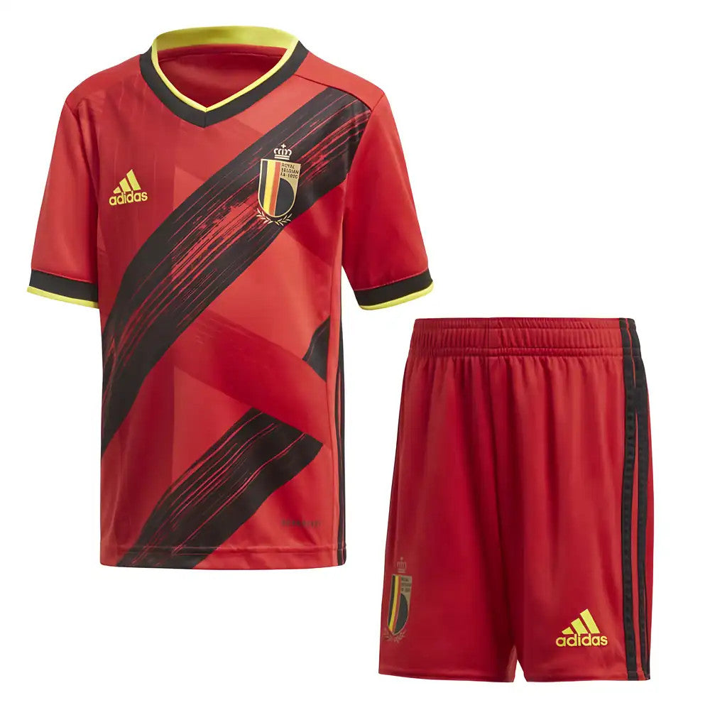 2020-2021 Belgium Home Adidas Mini Kit (E HAZARD 10)_3
