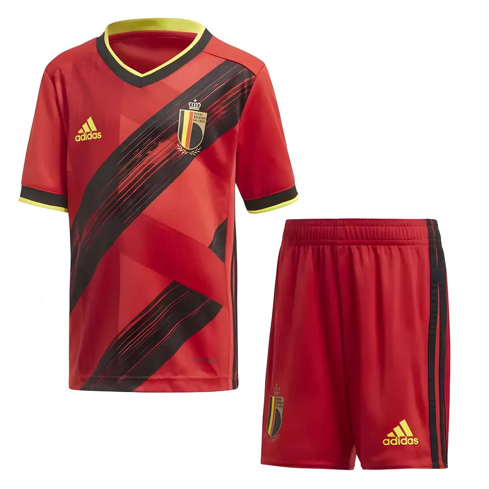 2020-2021 Belgium Home Adidas Mini Kit (E HAZARD 10)_3