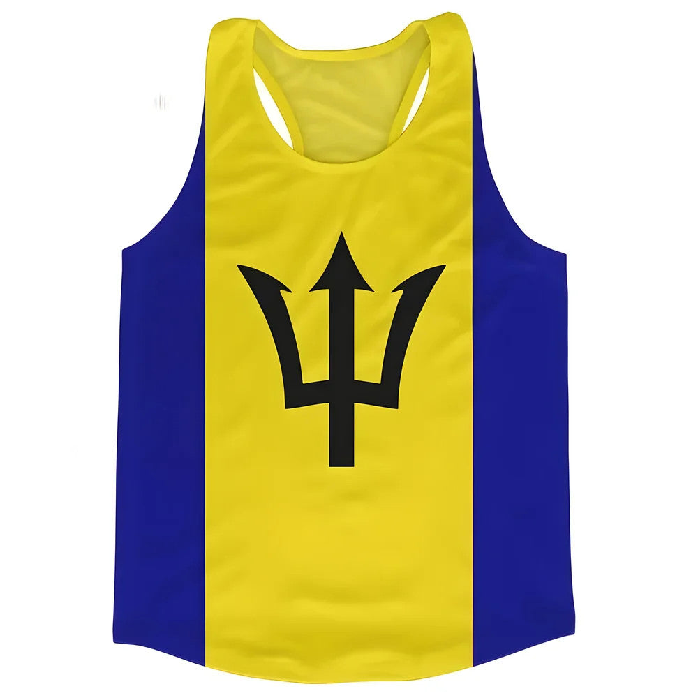 Barbados Flag Running Vest_1