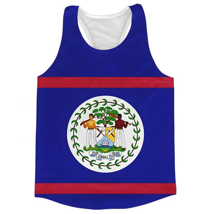 Belize Flag Running Vest_1