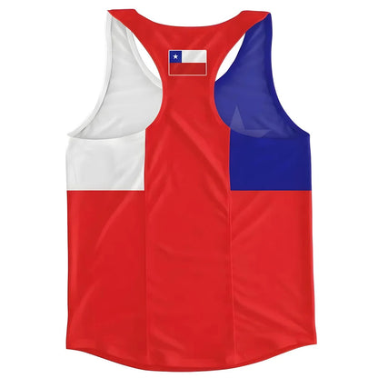 Chile Flag Running Vest_1