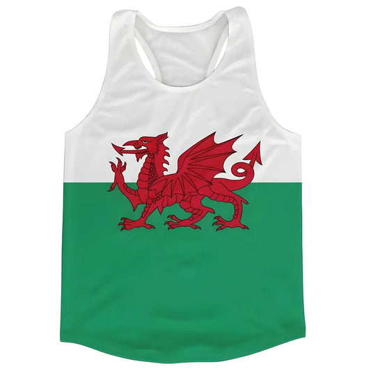 Wales Flag Running Vest_0