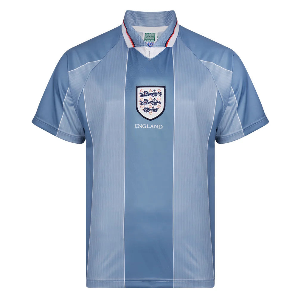 Score Draw England 1996 Away Euro Championship Retro Football Shirt (PEARCE 3)_3