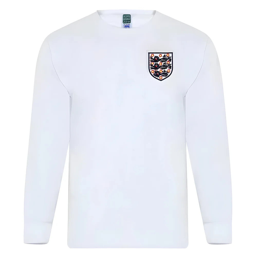 England 1966 World Cup No6 Retro Shirt LS_0