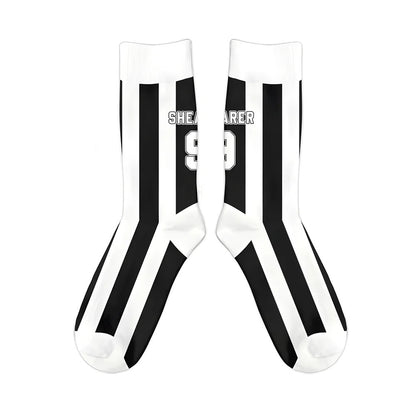 Newcastle 1996 Alan Shearer Retro Football Socks_1
