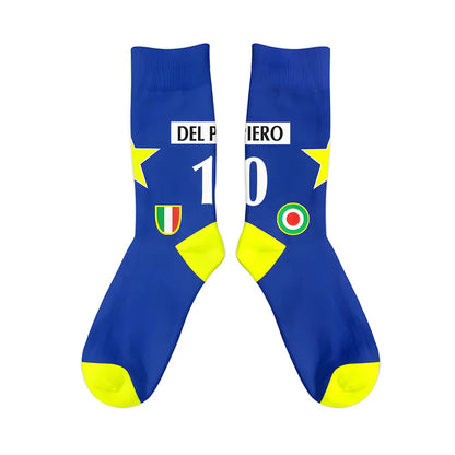 Juventus 1996 Del Piero Away Retro Socks_0
