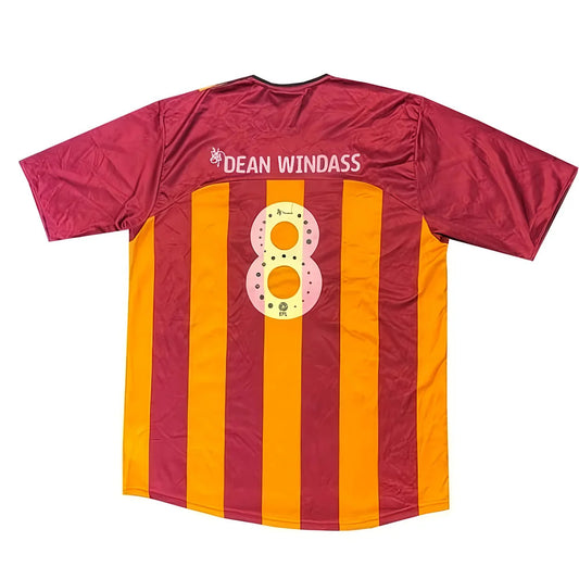 Bradford City 2003-04 Home Football Shirt (D.Windass #8) ((Very Good) XL)_1