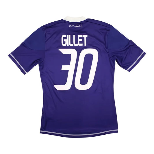 Anderlecht 2012-13 Home Signed Shirt (Gillet #30) ((Excellent) S)_1