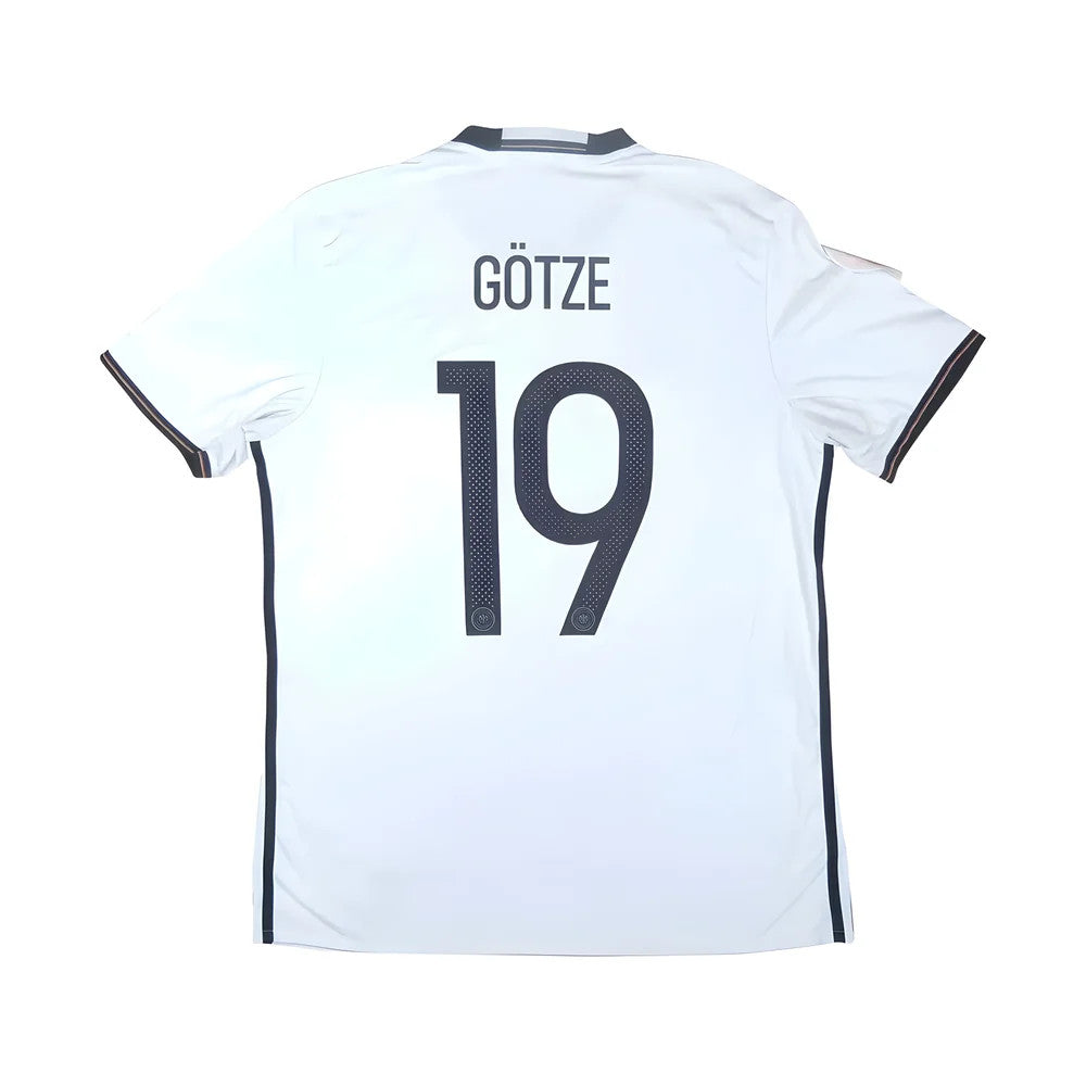 Germany 2016-17 Home Shirt (Gotze #19) (Very Good)_0