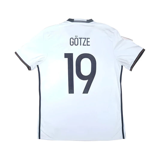 Germany 2016-17 Home Shirt (Gotze #19) (Very Good)_0