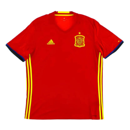 Spain 2016-17 Home Shirt (XS) (Excellent)_1