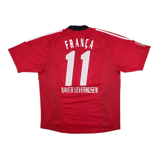 Bayer Leverkusen 2002-04 Home Shirt (XL) (Franca #11) (Very Good)_1