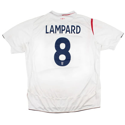 England 2005-07 Home Shirt (Lampard #8) (Very Good)_0