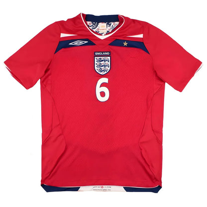 England 2008-10 Away Shirt (M) (Terry #6) (Excellent)_1