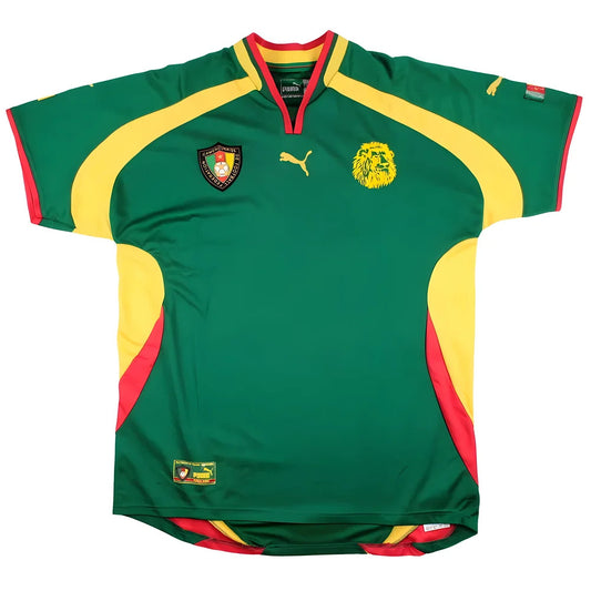 Cameroon 2000-02 Home Shirt (XL) (Very Good)_1