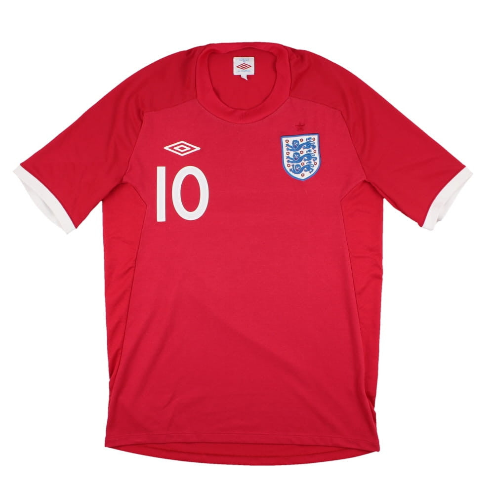 England 2010-11 Away Shirt (Rooney #10) (Excellent)_1