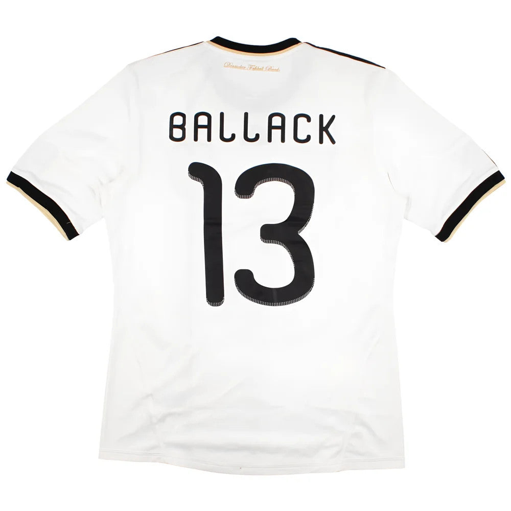 Germany 2010-11 Home Shirt (M) Ballack #13 (Excellent)_0
