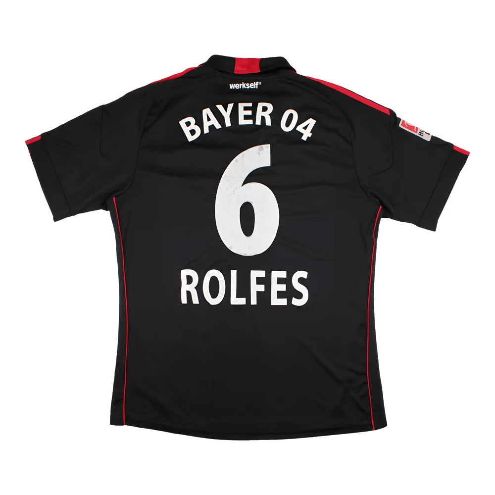 Bayer Leverkusen 2010-11 Home Shirt (XL) Rolfes #6 (Very Good)_1