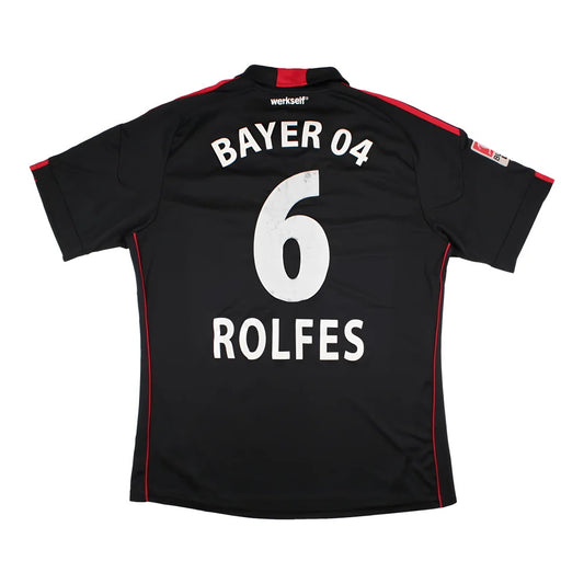 Bayer Leverkusen 2010-11 Home Shirt (XL) Rolfes #6 (Very Good)_1