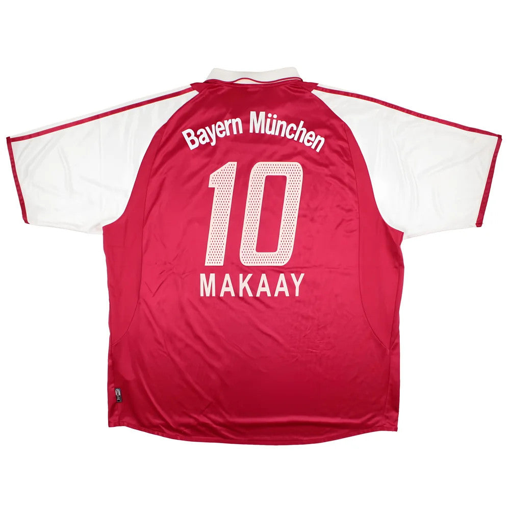 Bayern Munich 2003-04 Home Shirt (XXL) Makaay #10 (Very Good)_1