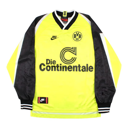 Borussia Dortmund 1995-96 Long Sleeve Home Shirt (S) (Excellent)_1