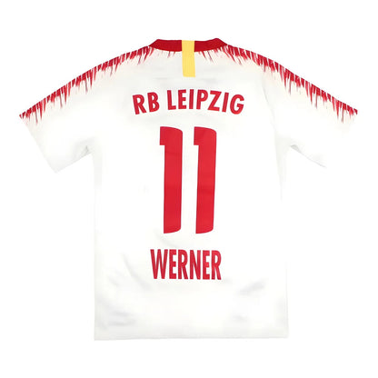 Red Bull Leipzig 2018-19 Home Shirt (S) Werner #11 (Excellent)_0